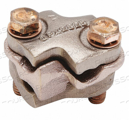 OEM#: QPX2828УНИВЕРСАЛЬНОЕ СОЕДИНЕНИЕ, МЕХАНИЧЕСКИЙ КАБЕЛЬНЫЙ ОТВОД С ДВУМЯ БОЛТАМИ, МЕДЬ, 4/0 STR от Burndy