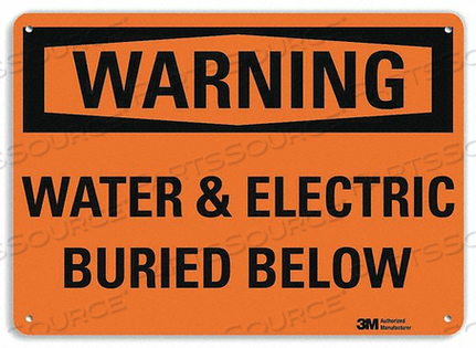 OEM#: U6-1271-NP_14X10ПРЕДУПРЕЖДАЮЩИЙ ЗНАК 14 Ш X 10 В ТОЛЩИНА 0,055 от Lyle Signs Inc.