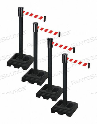 OEM#: PSBA322PSB-RWDBARRIER SYSTEMS POST BLACK 15 FT BELT от VISIONTRON Corp.