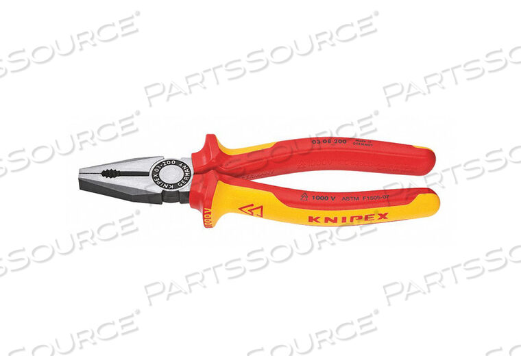 OEM#: 03 08 200 ПЛОСКОГУБЦЫ SBALINEMANS 8 Л ЭРГОНОМИЧНЫЕ от Knipex