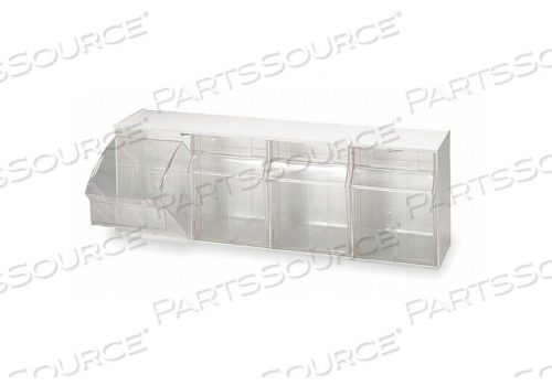 OEM#: QTB304IVTIP OUT STORAGE BIN QTB304 - 4 ОТСЕКА ЦВЕТА СЛОНОВОЙ КОСТИ от Quantum Storage Systems