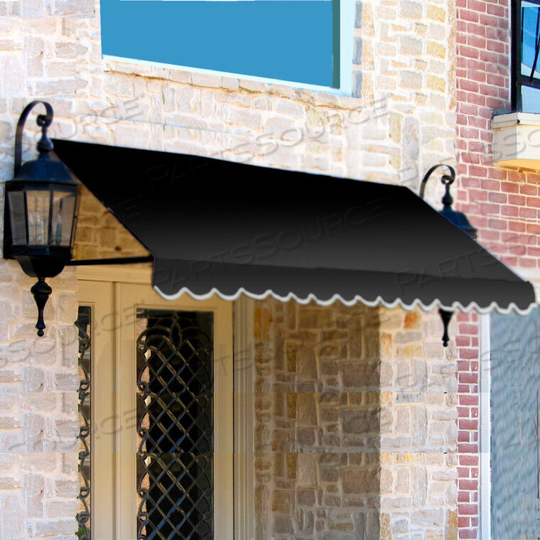 OEM#: ER1836-6KМАРКИЗ ДЛЯ ОКНА/ВХОДА ДЛЯ НИЗКИХ КАРНИЗОВ 6 4-1/2W X 3D X 1 6H ЧЕРНЫЙ от Awntech