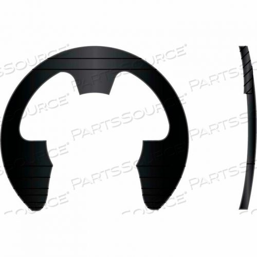 ИЗОГНУТЫЙ ВНЕШНИЙ E-CLIP - ДИАМЕТР ВАЛА 7/8 - УГЛЕРОДИСТАЯ ПРУЖИННАЯ СТАЛЬ - ФОСФАТ - ШТАМПОВАННЫЙ