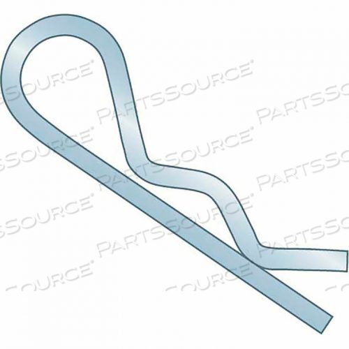 ШТИФТ 1/8 X 2-9/16 - ПРУЖИННАЯ ПРОВОЛОКА MB - ПРОЗРАЧНЫЙ ЦИНК - СДЕЛАНО В США