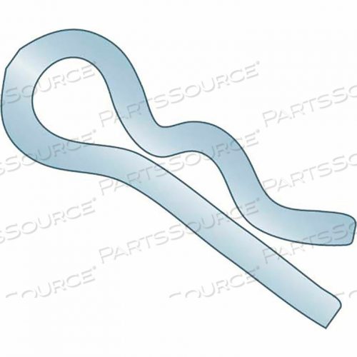 ШТИФТ МОСТА .032 X 7/16 - ПРУЖИННАЯ ПРОВОЛОКА MB - ПРОЗРАЧНЫЙ ЦИНК - СДЕЛАНО В США