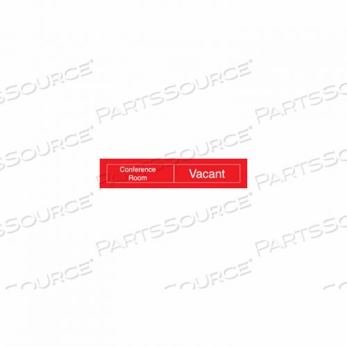 OEM#: EN303BKENГРАВИРОВАННЫЙ ЗНАК ЗАНЯТОСТИ - КОНФЕРЕНЦ-ЗАЛ ИСПОЛЬЗУЕТСЯ СВОБОДЕН - ЧЕРНЫЙ от National Marker Company