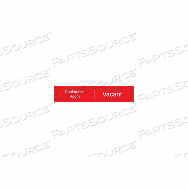 OEM#: EN303BKENГРАВИРОВАННЫЙ ЗНАК ЗАНЯТОСТИ - КОНФЕРЕНЦ-ЗАЛ ИСПОЛЬЗУЕТСЯ СВОБОДЕН - ЧЕРНЫЙ от National Marker Company