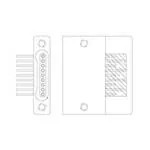 1589469-7 (Прямоугольные разъемы MIL -спектакли)