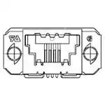 1-1761183-3 (Модульные разъемы/Разъемы Ethernet)