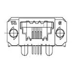 1-1761185-2 (Модульные разъемы/Разъемы Ethernet)