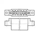 583859-7 (Стандартные разъемы края карты)