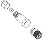 1300340006 (Стандартный круглый разъем)