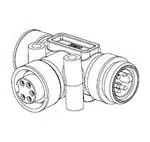 1300350072 (Стандартный круглый разъем)