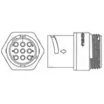 1445825-3 (Стандартный круглый разъем)