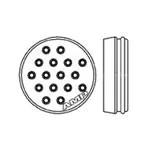 213920-2 (Стандартный круглый разъем)