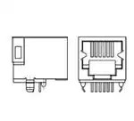 1-1734723-5 (Модульные разъемы/Разъемы Ethernet)