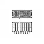 166087-4 (Стандартные разъемы края карты)