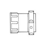 206358-5 (Стандартный круглый разъем)
