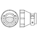 208945-5 (Стандартный круглый разъем)
