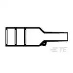 202K121-100/184-0 (Тепло сжимайте кабельные ботинки и конечные крышки)