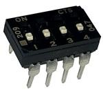 209-4LPSFD (DIP -переключатели / переключатели SIP)