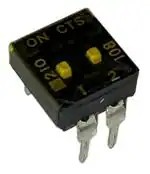 210-2MSTFD (DIP -переключатели / переключатели SIP)