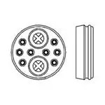 213900-2 (Стандартный круглый разъем)