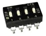 219-4MS (DIP -переключатели / переключатели SIP)