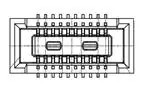 DF40TC(4.0)-20DS-0.4V(58) (Разъемы FFC & FPC)