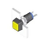 18-050.0052L (Индикаторы монтирования промышленной панели / индикаторы переключения)