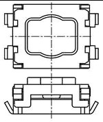 EVP-AA302K (Тактильные переключатели)