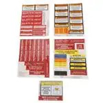 596-03945 (Ярлыки и промышленные предупреждающие знаки)