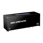 RHV3-2412D/R20 (Изолированные преобразователи постоянного тока/постоянного тока - через отверстие)