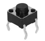 TS02-66-50-BK-100-SCR-D (Тактильные переключатели)