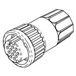 W3280-10SG-328 (Стандартный круглый разъем)