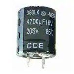 380LX201M600A042 (Алюминиевые электролитические конденсаторы - защелка)