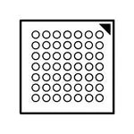 ICE40LP384-CM49 (FPGA - Полевой программируемый массив ворот)
