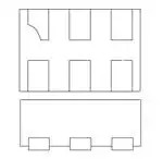 UCLAMP3673P.TCT (Диоды защиты ESD / телевизоры)