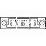 533061-9 (Высокая скорость / модульные разъемы)