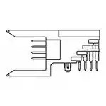 5223513-8 (Высокая скорость / модульные разъемы)
