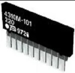 4304M-102-121 (Резисторные сети и массивы)