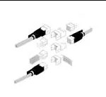 88975-101LF (Высокая скорость/модульные разъемы)