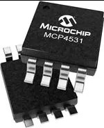 MCP4531-103E/MS (Цифровой потенциометр ICS)
