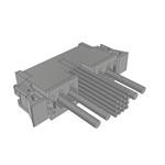 MPCC-2-16-2-L-44-98.40-S (Прямоугольные кабельные узел)