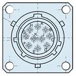 MS27469Y11N2P (Circular Mil Spec -Connector)
