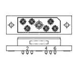 446947-1 (Стандартный круглый разъем)