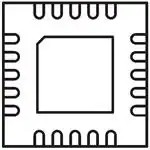 MCP4461T-503E/ML (Цифровой потенциометр ICS)