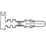 61627-1 (MOUSER REEL) (Разъемы PIN и розетки)