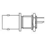 134862-1 (РФ разъемы / коаксиальные разъемы)