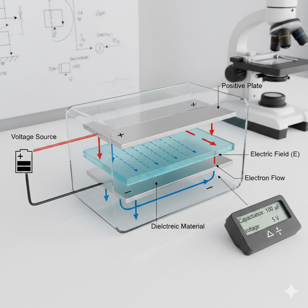 Конденсаторы: что это, принцип работы, характеристики, виды